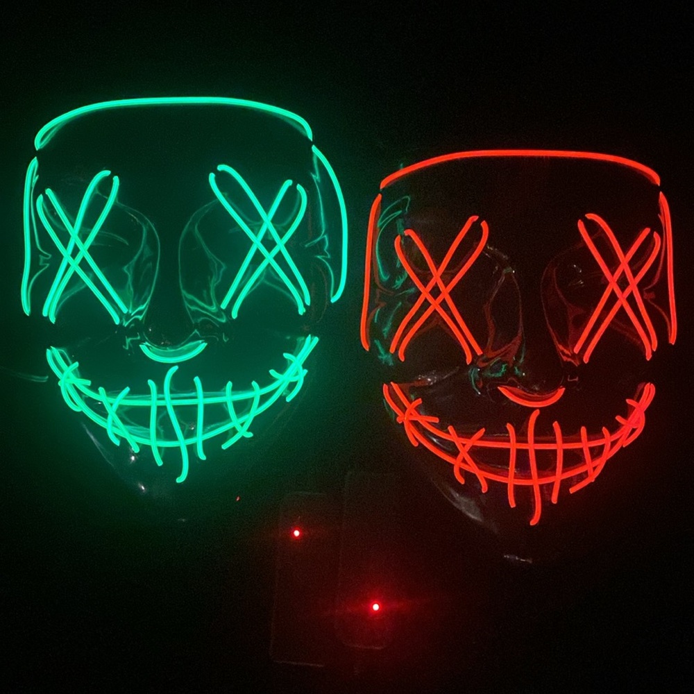 Brand new never used glow mask with different settings. Set of 2